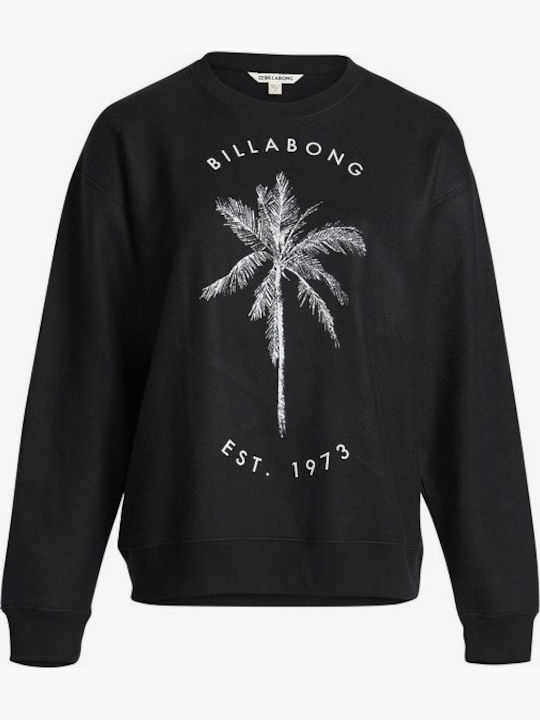 Project Χειμερινή Γυναικεία Fleece Μπλούζα Μακρυμάνικη Μαύρη