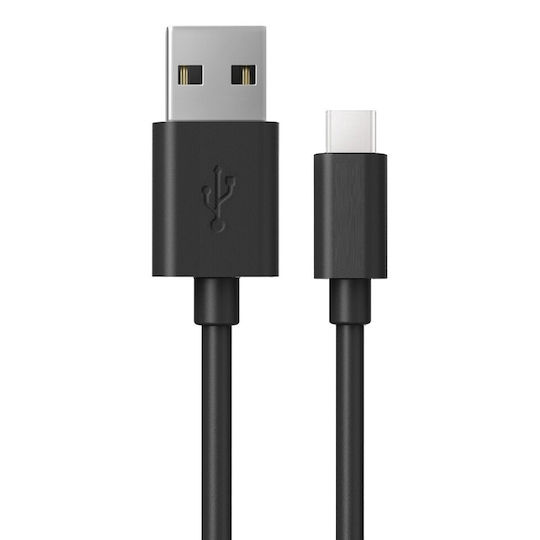 Ancus Charger with USB-A Port and Cable USB-C 10W Black (C60)