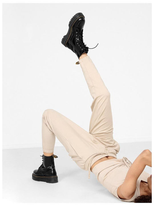 Pantaloni de Trening cu elastic Bej