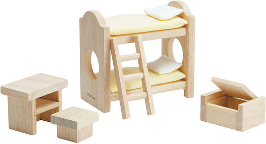 Plan Toys Kids Room Classic Έπιπλα για Κουκλόσπιτο
