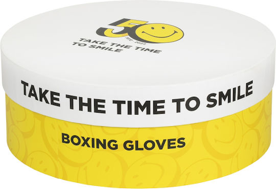 Elion Paris X Smiley Boxhandschuhe Leder für Kampf Gelb