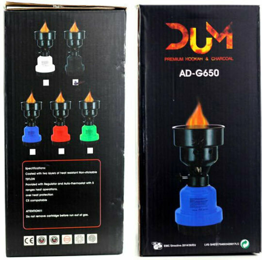 Dum Dum Shisha-Zubehör Wärmeköhler Schwarzer 650W