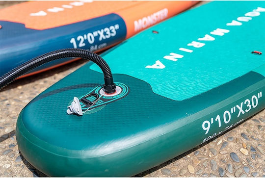Aqua Marina Breeze Inflatable SUP Board with Length 3m Green