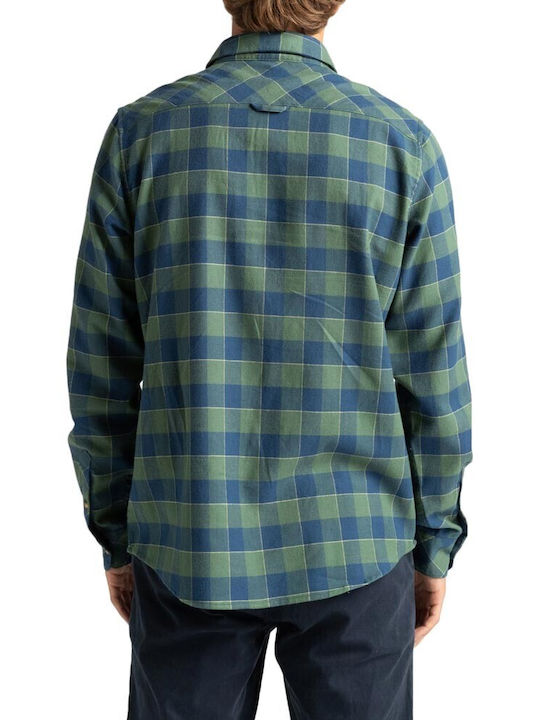 Billabong All Day Flannel Men's Shirt Long Sleeve Flannel Checked Forest