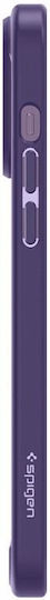 Spigen Ultra Hybrid Задна корица Пластмаса 2мм Deep Purple (iPhone 14 Pro)