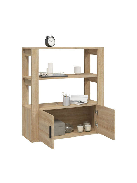 Sonoma Bookcase Oak 80x30x90cm