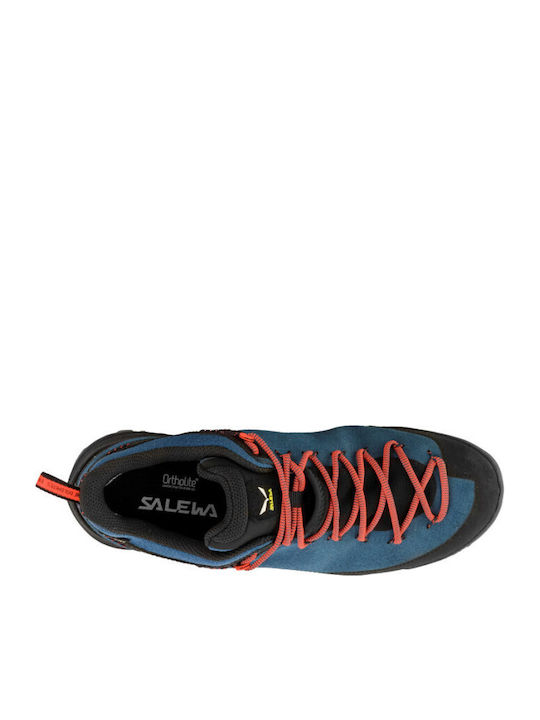 Salewa Wildfire GTX Herren Wanderschuhe Wasserdicht mit Gore-Tex-Membran Blau