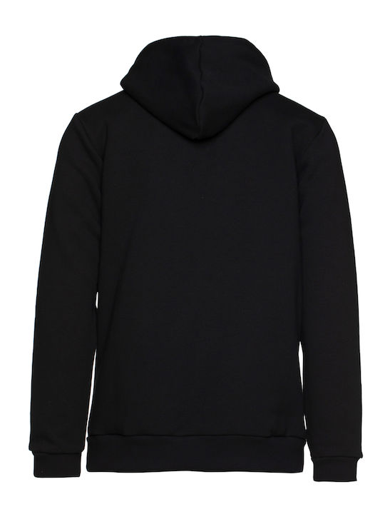 Snta Hooded Sweatshirt with Hood & Trim LOCAL BASED - Black