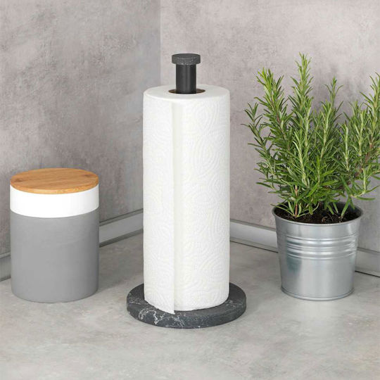 Wenko Plastic Paper Towel Holder Black 53212100
