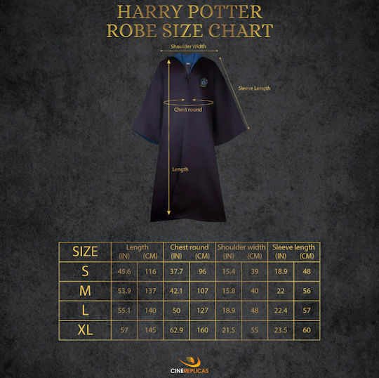 Cinereplicas Harry Potter: Wizard Robe Ravenclaw Ρέπλικα