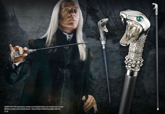 The Noble Collection Harry Potter: Lucius Malfoy Lucius Malfoy's Stick Wand Ρέπλικα μήκους 118εκ. σε Κλίμακα 1:1