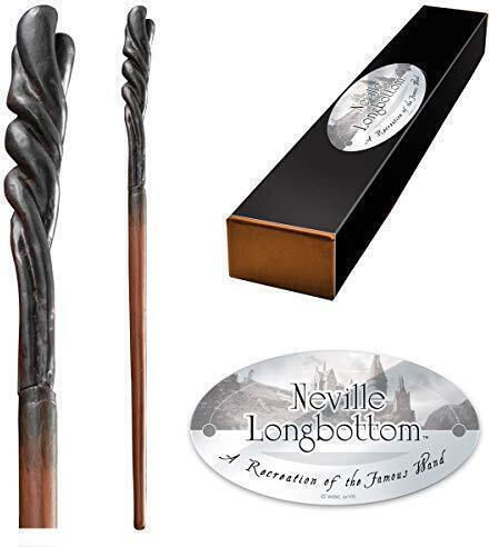 The Noble Collection Harry Potter Neville Longbottom Bagheta Lui Neville Longbottom Stick Replică Lungime 38cm Scară 1:1