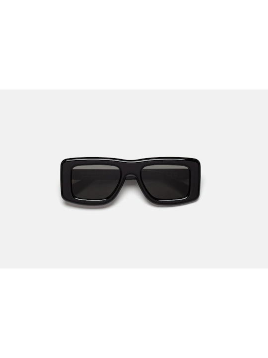 Retrosuperfuture Virgilio Sunglasses with C18 Plastic Frame and Black Lens