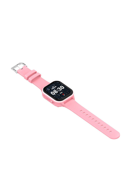 Wonlex Παιδικό Smartwatch KT19 με GPS & Κάμερα Ροζ