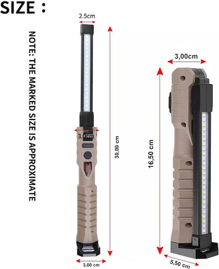 Battery Workshop Light LED Dual Function