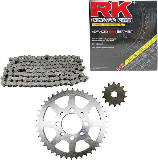 RK Kette & Ritzel-Kit (14-42-420) für Kawasaki ZX 130