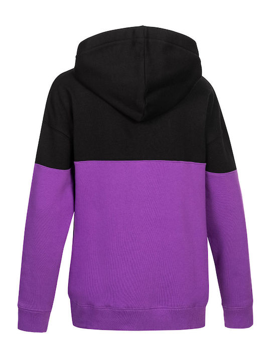 Lonsdale Women's Hooded Sweatshirt Purple