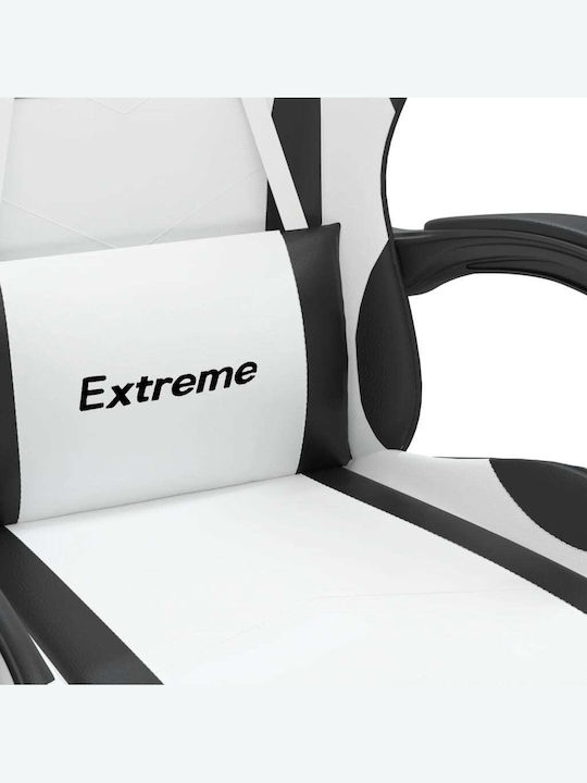 vidaXL 3143876 Gaming Stuhl Weiß