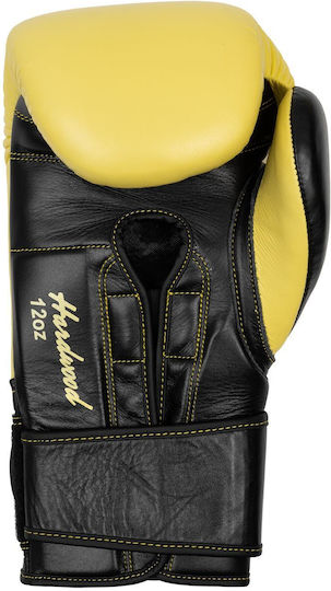 Benlee Hardwood 199511 Boxing Gloves Leather for Match Yellow