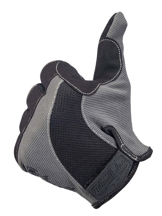 Biltwell Moto Мъжки Мотоциклетни ръкавици Gray / Black