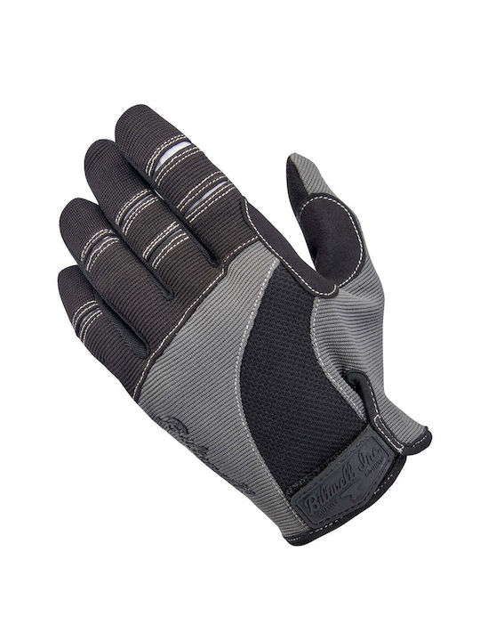 Biltwell Moto Мъжки Мотоциклетни ръкавици Gray / Black
