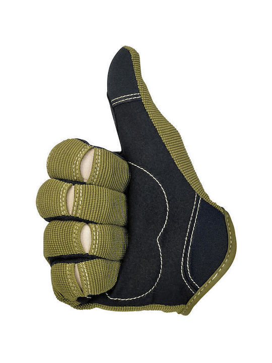 Biltwell Moto Summer Men's Motorcycle Gloves Olive/Black