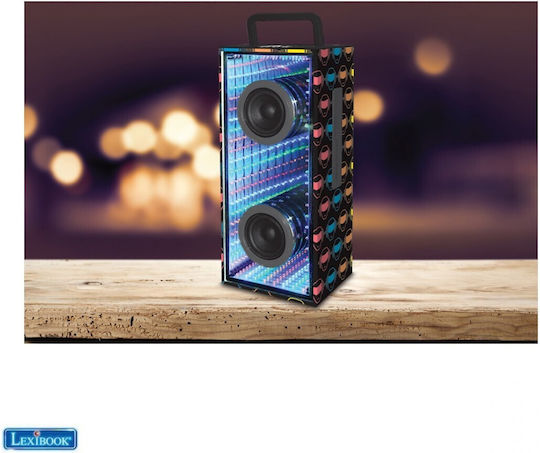 Lexibook iParty Bluetooth Speaker 12W with Battery Life up to 7 hours Multicolour