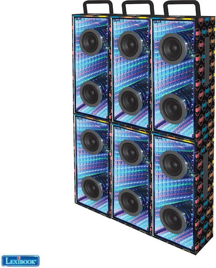 Lexibook iParty Bluetooth Speaker 12W with Battery Life up to 7 hours Multicolour