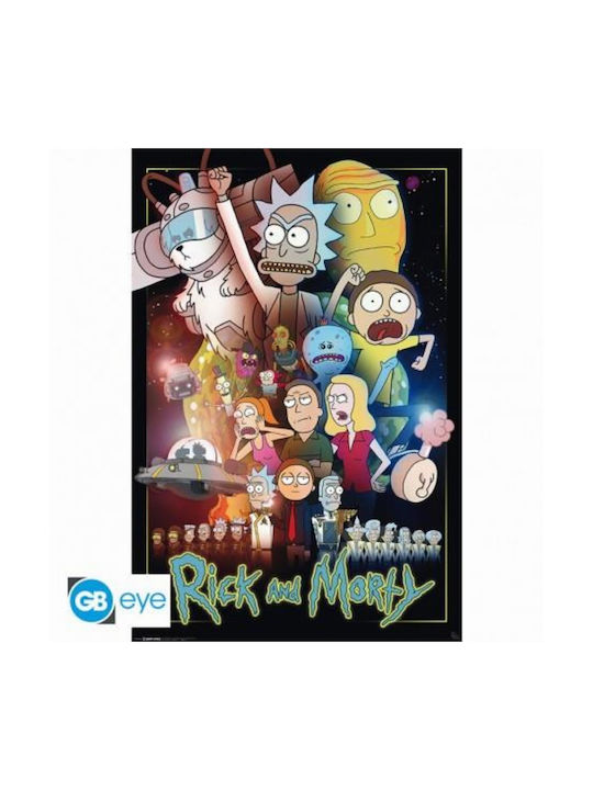 GB eye Αφίσα Rick and Morty Wars 61x91.5cm