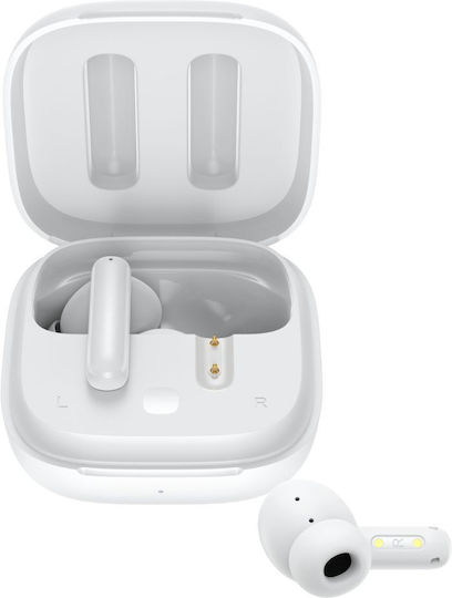 QCY T13 ANC In-ear Bluetooth Handsfree Earphones with Sweat Resistance and Charging Case White