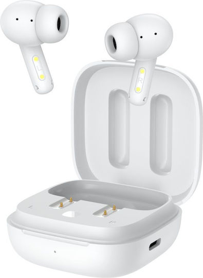 QCY T13 ANC In-ear Bluetooth Handsfree Earphones with Sweat Resistance and Charging Case White