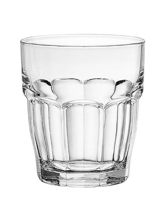 Bormioli Rocco Rock Bar Set of Glasses Whiskey made of Glass 390ml 6pcs