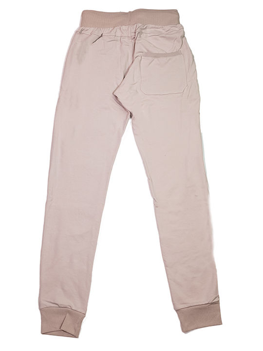 Paco & Co Men's Sweatpants with Rubber Beige