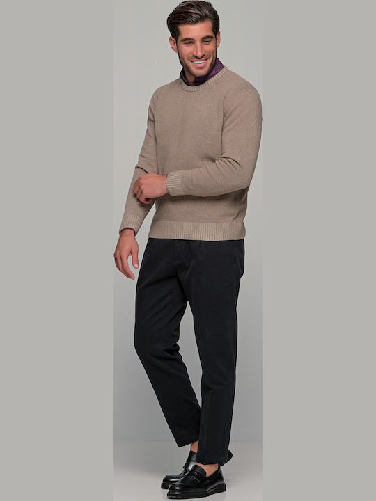 Langarm-Pullover Beige