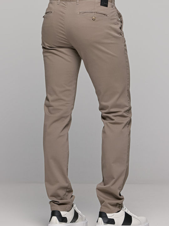 Red Point Jasper Herrenhose Chino in Lockerer Passform Khaki