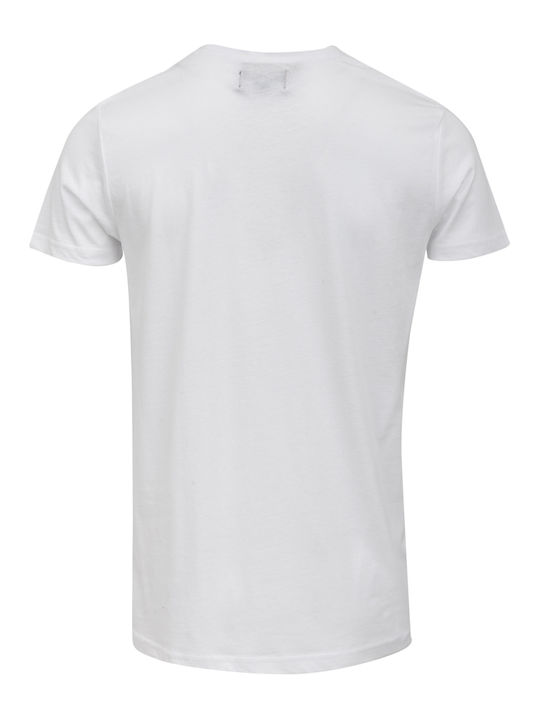 Eight 2 Nine Men's Athletic T-shirt Short Sleeve White