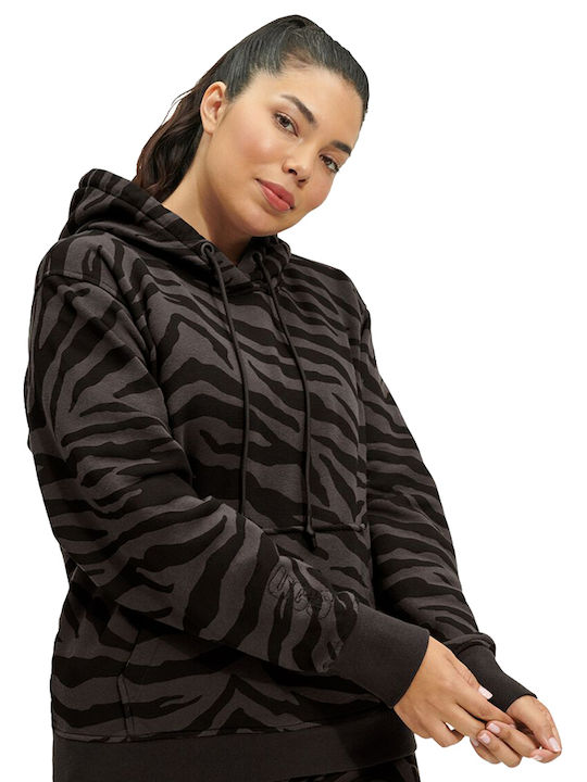 Tatiana Long Women's Sweatshirt Velvet Black