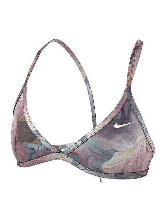 Triangle Bikini Top Purple