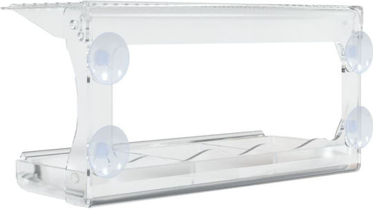 vidaXL Ταΐστρα Πτηνών για Παράθυρο 30x12x15cm