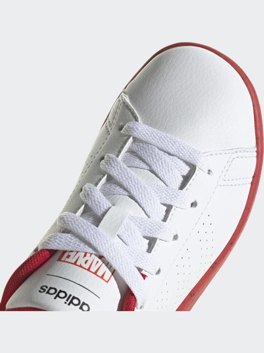 Marvel Advantage Spider-Man Lace Kids Sneakers White