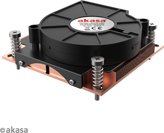 Akasa AK-CC7401BP01 Ψύκτρα Επεξεργαστή Low Profile για Socket 1200/115x/1700
