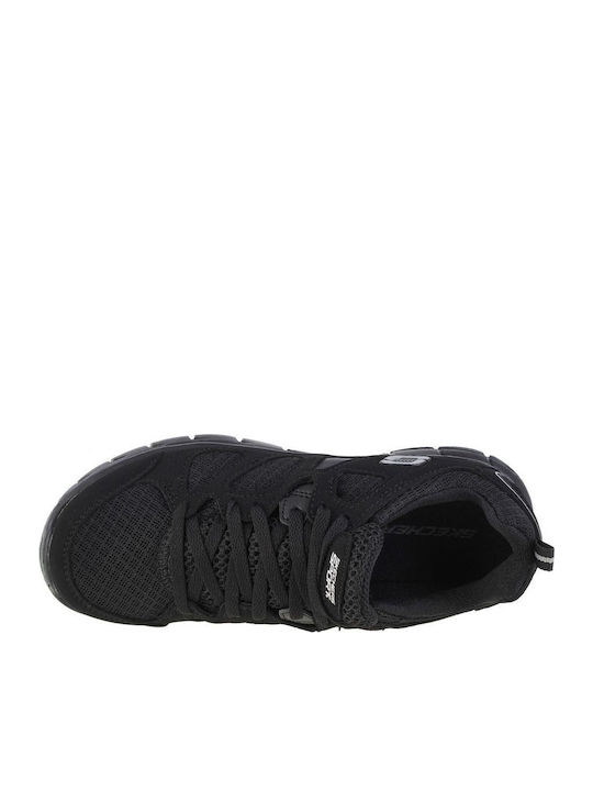 Vim Turbo Ride Kinder Sportschuhe Laufen mit Schnürsenkeln Schwarz
