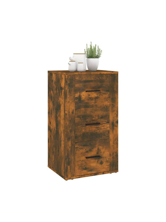 Office Storage Chipboard Drawer Oak L40xW33xH70cm
