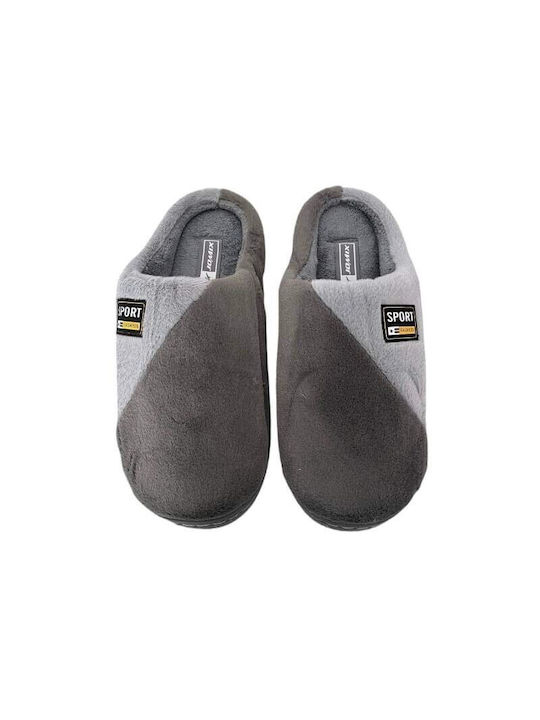 Jomix Men's Slipper Dark Grey/Light Grey