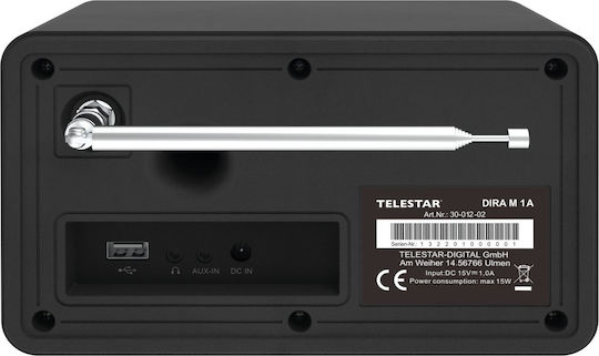 TELESTAR Dira M1 A Radio de masă Cu alimentare la rețea DAB+ cu Bluetooth și USB Negru