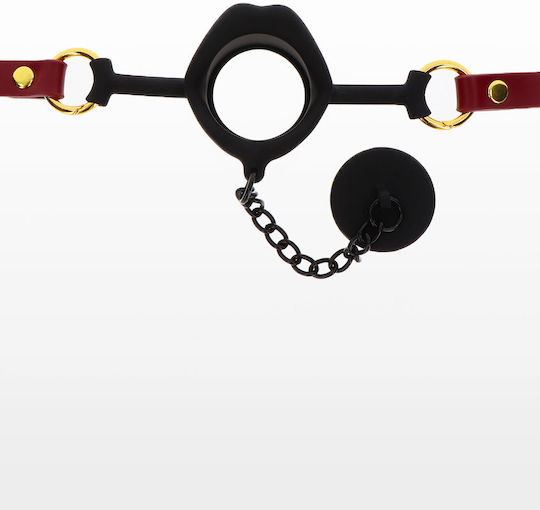 Taboom Kinky Gag With Plug Knebel Black