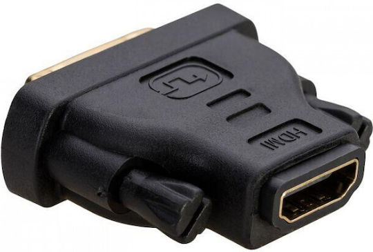 Akyga Μετατροπέας HDMI female σε DVI-I male 1τμχ AK-AD-03