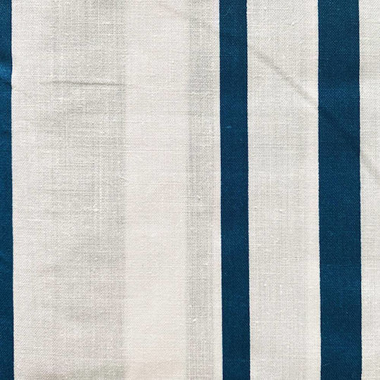 TnS Чаршаф Единично с Ластик 100x200+25см. Blue / White