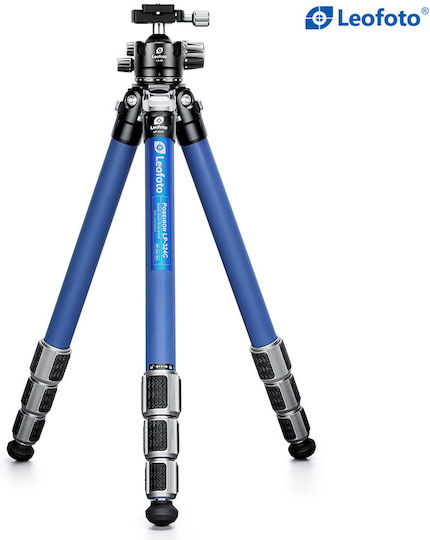 Leofoto Kamerastative LP-324C aus Carbonfaser mit Kugelförmiger Kopfart bis 139,7cm