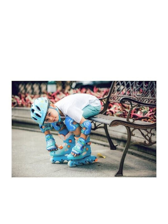 Micro Future Combo Inline Αυξομειούμενα Rollers Μπλε Παιδικά